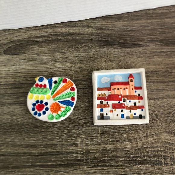 Colorful Ceramica Del Convento Aracena Spanish Art - Picture 11 of 12